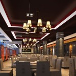 Gergi Tavan Restaurant tavanı uygulaması, germe tavan uygulamaları, pvc tavan, gergi tavan, barisol tavan, tavan dekoru